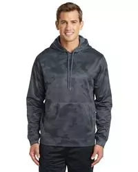preview image of Sport-Tek   Sport-Wick   CamoHex Fleece Hooded Pullover. ST240