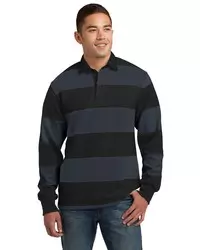 preview image of Sport-Tek   Classic Long Sleeve Rugby Polo. ST301