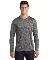 preview image of Sport-Tek    PosiCharge    Long Sleeve Electric Heather Tee. ST390LS