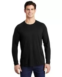 preview image of Sport-Tek    PosiCharge    Long Sleeve Tri-Blend Wicking Raglan Tee ST400LS