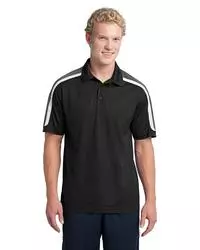 preview image of Sport-Tek   Tricolor Shoulder Micropique Sport-Wick   Polo. ST658