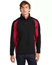 preview image of Sport-Tek   Colorblock Soft Shell Jacket. ST970