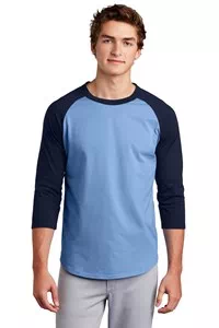 preview image of Sport-Tek Colorblock Raglan Jersey. T200
