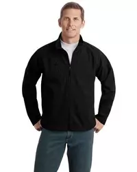 preview image of Port Authority   Tall Textured Soft Shell Jacket. TLJ705