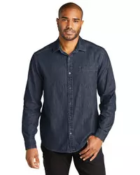 preview image of Port Authority   Long Sleeve Perfect Denim Shirt W676