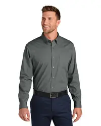 preview image of Port Authority W816 Long Sleeve Nailhead Easy Care Shirt