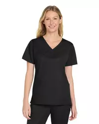 preview image of Wink WW4760 Women's WorkFlex Mock Wrap Top