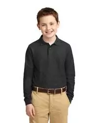 preview image of Port Authority   Youth Long Sleeve Silk Touch Polo.  Y500LS