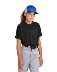 preview image of Sport-Tek   Youth PosiCharge   Competitor   2-Button Henley YST359