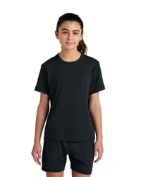 preview image of Sport-Tek Youth Club Short Sleeve Crew YST440