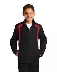 preview image of Sport-Tek   Youth Colorblock Raglan Jacket. YST60