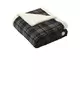 Black Uneven Plaid