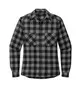 Grey/ Black Buffalo Check