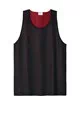 Black/ Deep Red
