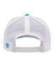 Aqua Blue/ White
