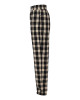 Black/ Ecru Buffalo Plaid