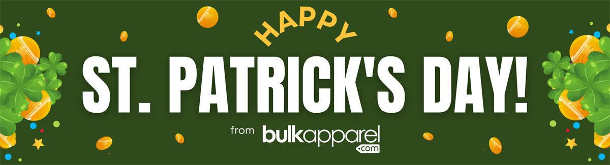 Banner for Festive banner with St. Patrick's Day Greeting