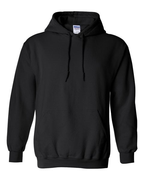 Gildan 18500 Heavy Blend Hooded Sweatshirt - Black