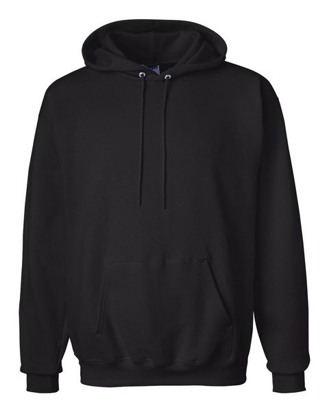Hanes F170 Ultimate Cotton Hooded Sweatshirt - Black