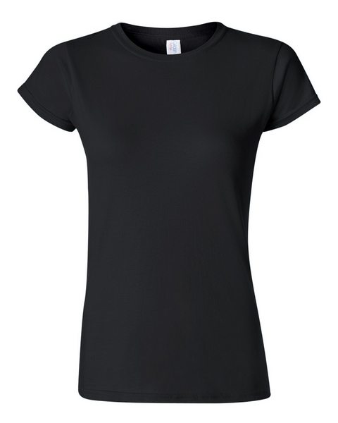 Gildan 64000L Softstyle Women's T-Shirt - Black