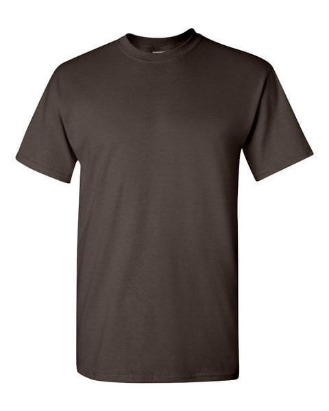 Gildan 5000 Heavy Cotton T-Shirt - Dark Chocolate