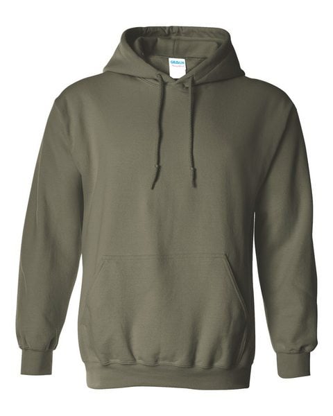 Gildan 18500 Heavy Blend Hooded Sweatshirt - Military Green
