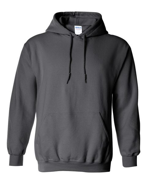 Gildan 18500 Heavy Blend Hooded Sweatshirt - Charcoal