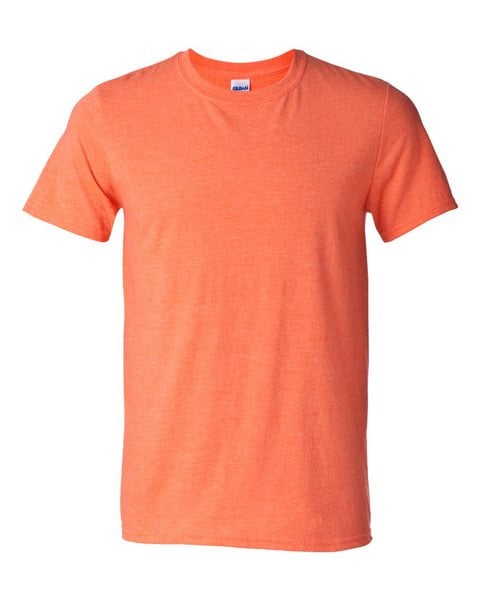Gildan 64000 Softstyle T-Shirt - Heather Orange