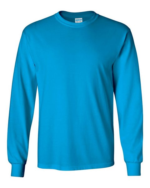 Gildan 2400 Ultra Cotton Long Sleeve T-Shirt - Sapphire