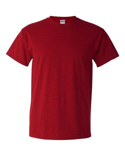 Gildan 5000 Heavy Cotton T-Shirt - Antique Cherry Red