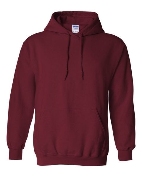 Gildan 18500 Heavy Blend Hooded Sweatshirt - Garnet