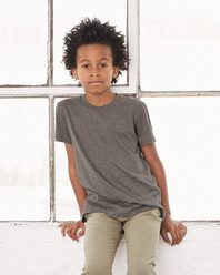 Bella + Canvas 3413Y Youth Triblend Jersey Short Sleeve Tee