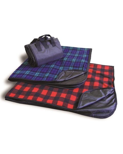 patterned picnic blanket